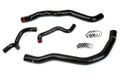 HPS Reinforced Black Silicone Radiator Hose Kit Coolant Kia 11-15 Optima 2.0L Turbo 57-1418-BLK