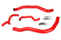 HPS Reinforced Red Silicone Radiator Hose Kit Coolant Kia 11-15 Optima 2.0L Turbo 57-1418-RED