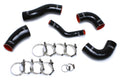 HPS Black Reinforced Silicone Intercooler Hose Kit Kia 11-15 Optima 2.0L Turbo 57-1420-BLK