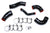 HPS Black Silicone Intercooler Hose Kit 2011-2015 Kia Optima 2.0L Turbo 57-1420-BLK