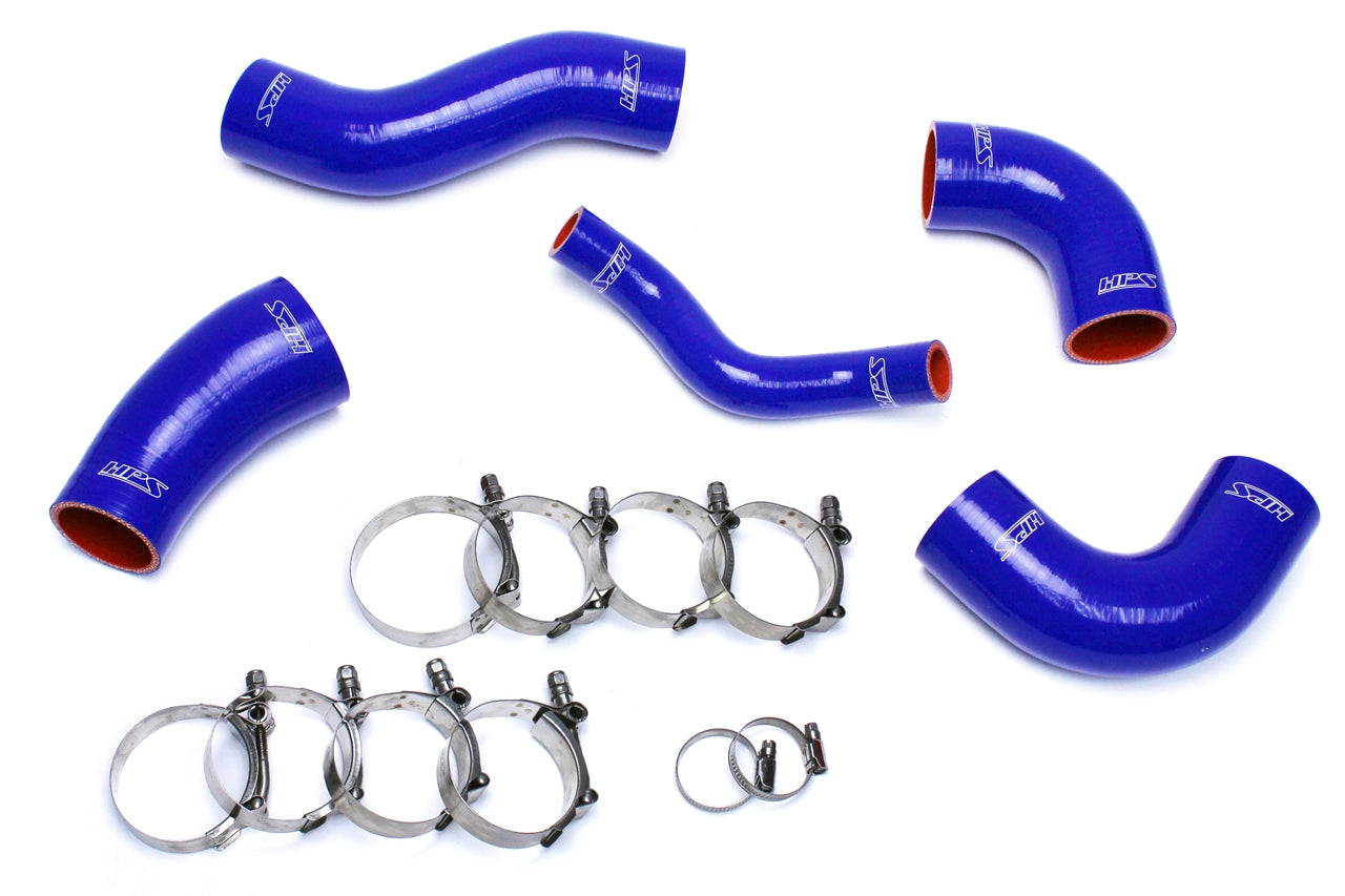 HPS Blue Reinforced Silicone Intercooler Hose Kit Hyundai 11-14 Sonata 2.0L Turbo 57-1420-BLUE