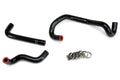 HPS Black Silicone Heater Hose Kit 1986-1992 Mazda RX7 FC3S FC Non Turbo 57-1421-BLK