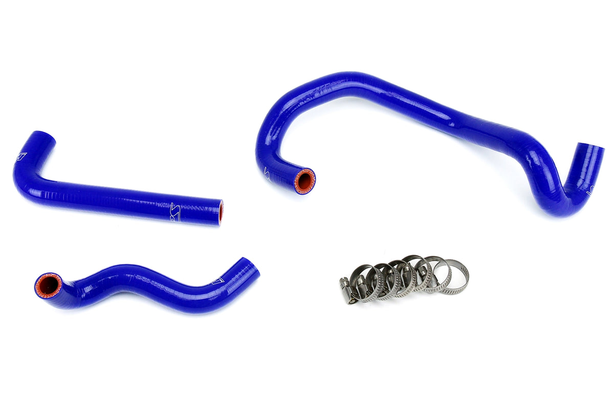 HPS Blue Reinforced Silicone Heater Hose Kit Mazda 86-92 RX7 FC3S Non Turbo LHD 57-1421-BLUE