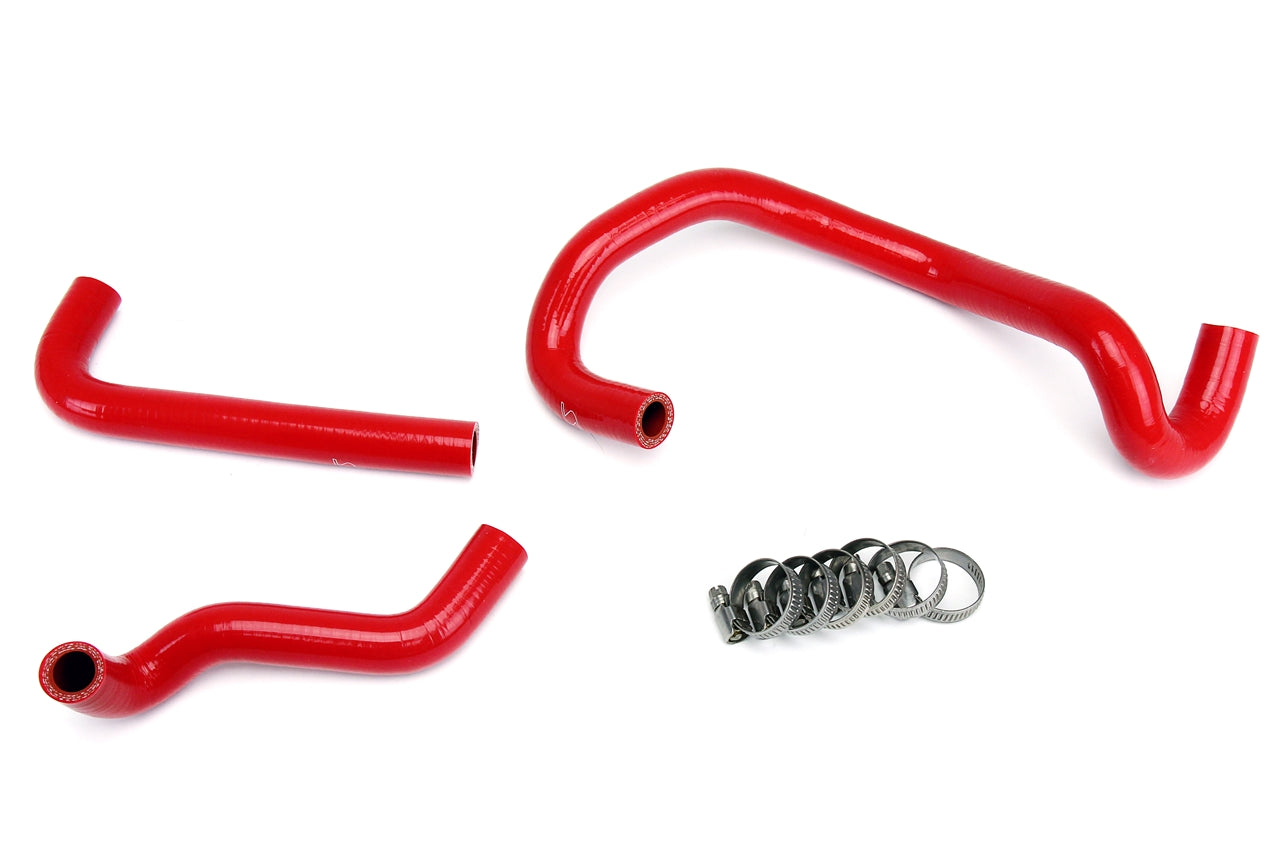 HPS Red Silicone Heater Hose Kit 1986-1992 Mazda RX7 FC3S FC Non Turbo 57-1421-RED