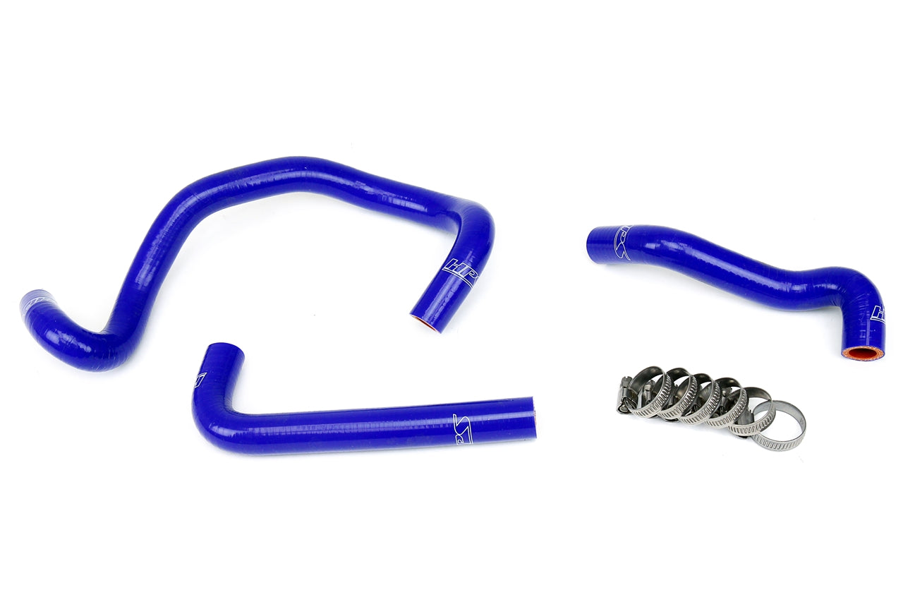 HPS Blue Reinforced Silicone Heater Hose Kit Mazda 86-92 RX7 FC3S Turbo LHD 57-1422-BLUE