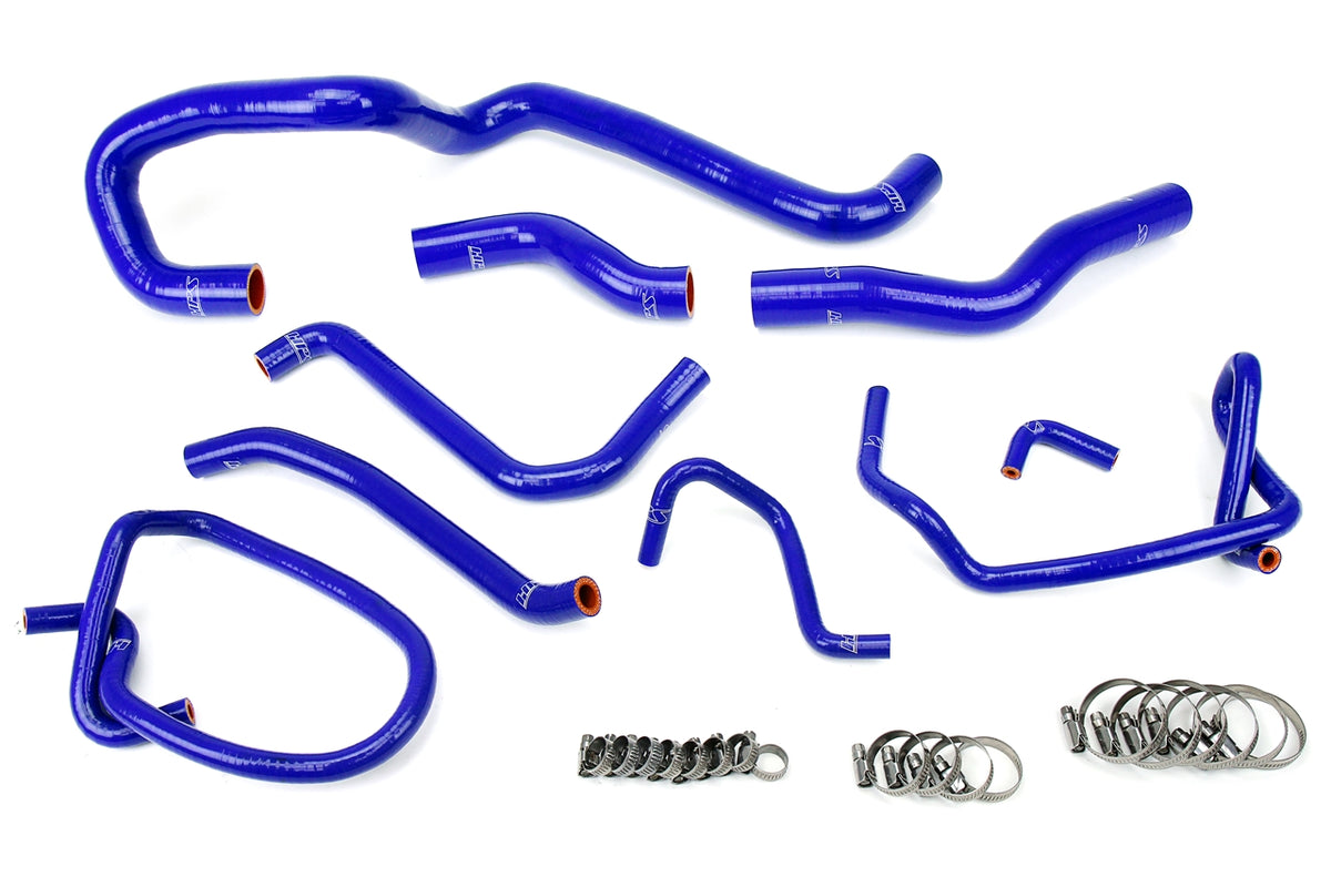 HPS Reinforced Blue Silicone Radiator Hose Kit Coolant Mazda 06-14 Miata 2.0L 57-1423-BLUE