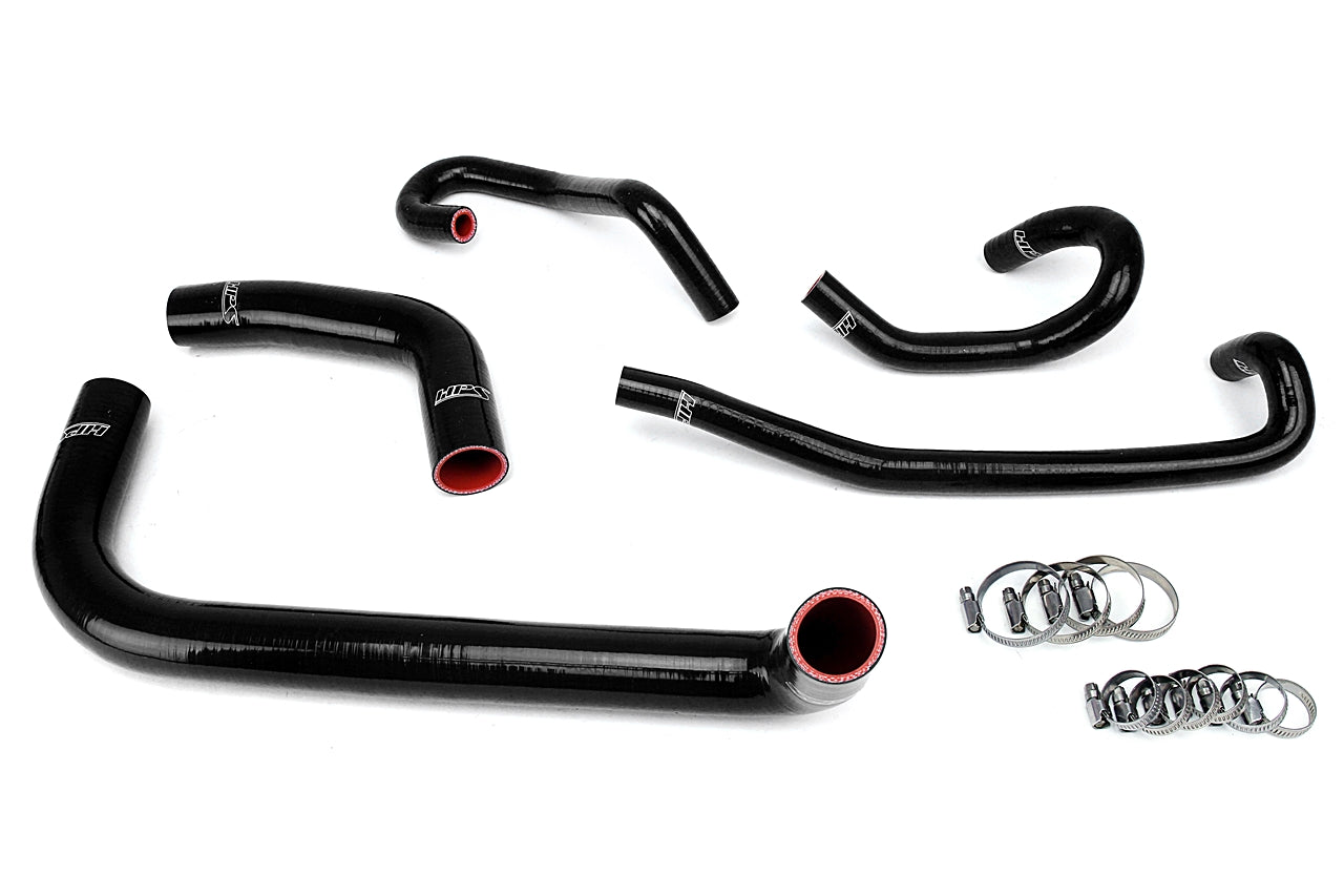 HPS Black Reinforced Silicone Radiator + Heater Hose Kit Toyota 01-03 Sequoia 4.7L V8 57-1424-BLK