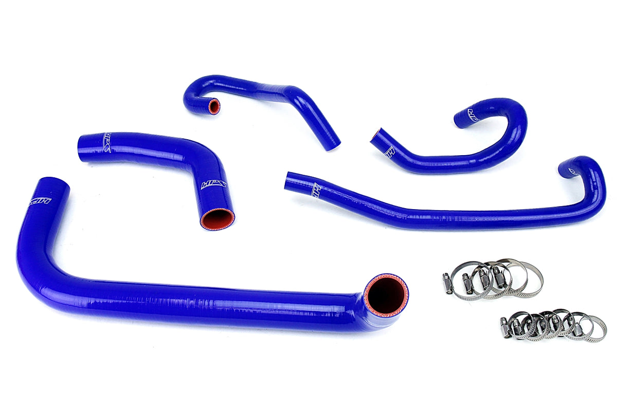 HPS Blue Reinforced Silicone Radiator + Heater Hose Kit Toyota 99-03 Tundra 4.7L V8 57-1424-BLUE