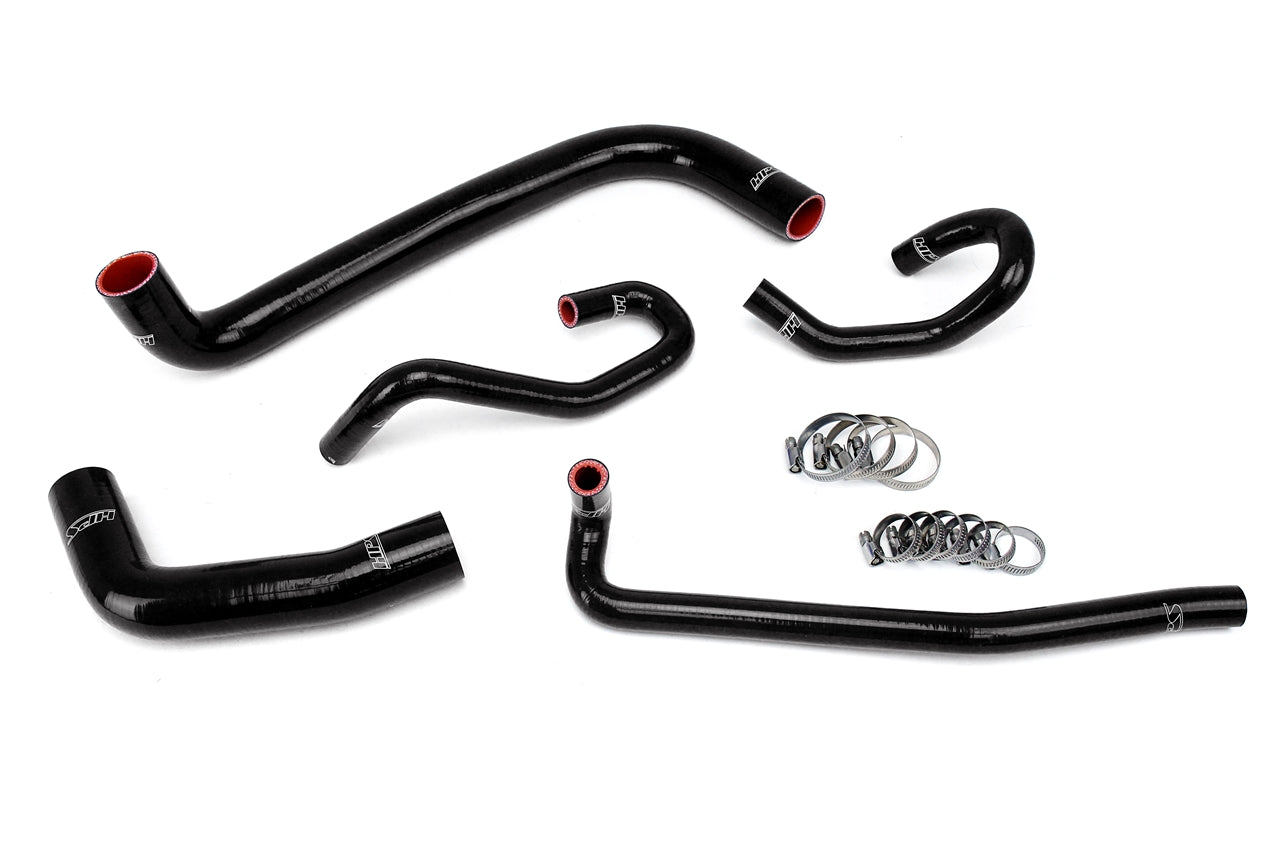 HPS Black Reinforced Silicone Radiator + Heater Hose Kit Toyota 04-06 Sequoia 4.7L V8 57-1425-BLK