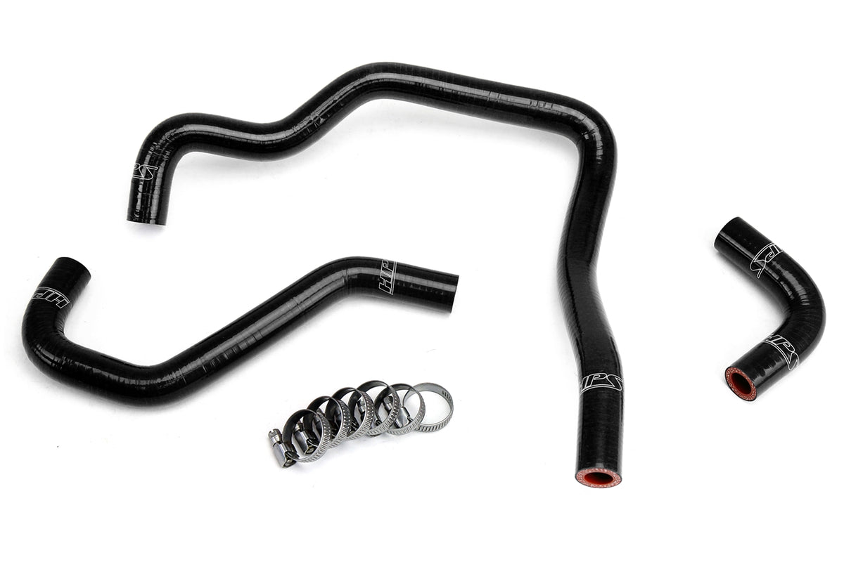 HPS Black Reinforced Silicone Heater Hose Kit Toyota 89-95 4Runner 22RE Non Turbo EFI LHD 57-1430-BLK