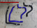 HPS Silicone Heater Hose Kit 1989-1995 Toyota Pickup 22RE Non Turbo EFI 57-1430 vs OEM Comparison