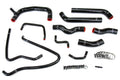 HPS Reinforced Black Silicone Radiator Hose Kit Coolant (10pcs Set) Toyota 00-05 MR2 Spyder 57-1432-BLK