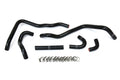 HPS Black Silicone Heater Hose Kit 2000-2005 Toyota MR2 Spyder MRS 1.8L 6pcs set 57-1433-BLK