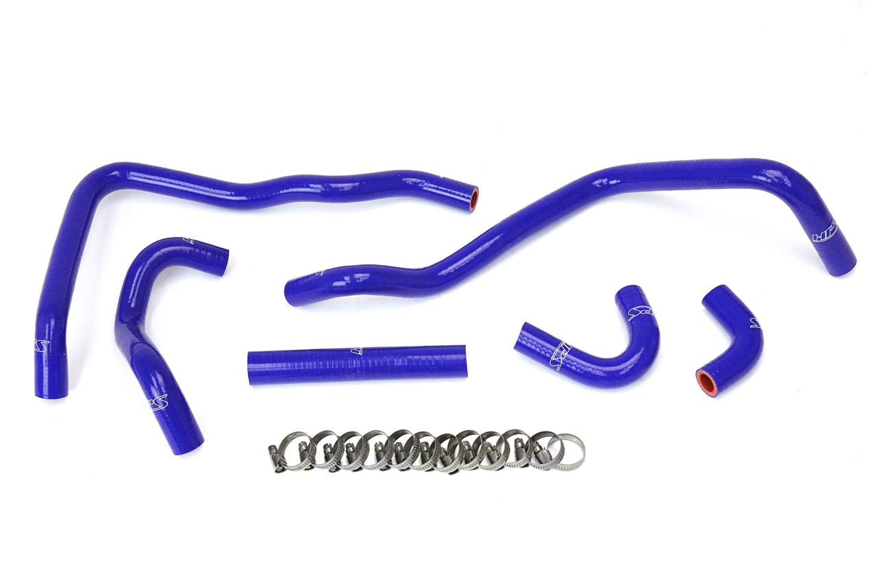 HPS Blue Silicone Heater Hose Kit 2000-2005 Toyota MR2 Spyder MRS 1.8L 6pcs set 57-1433-BLUE