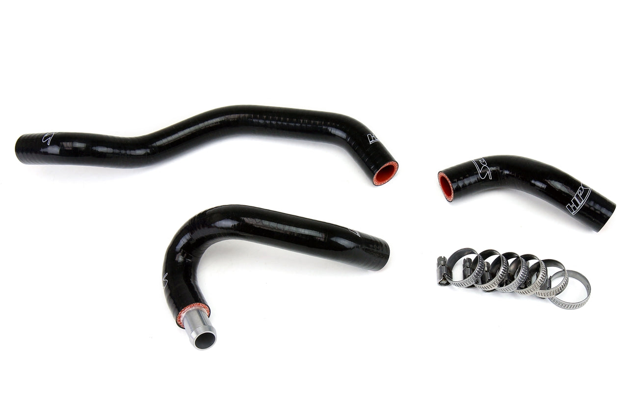 HPS Reinforced Silicone Heater Hose Kit Coolant Infiniti 14-15 Q70 Black