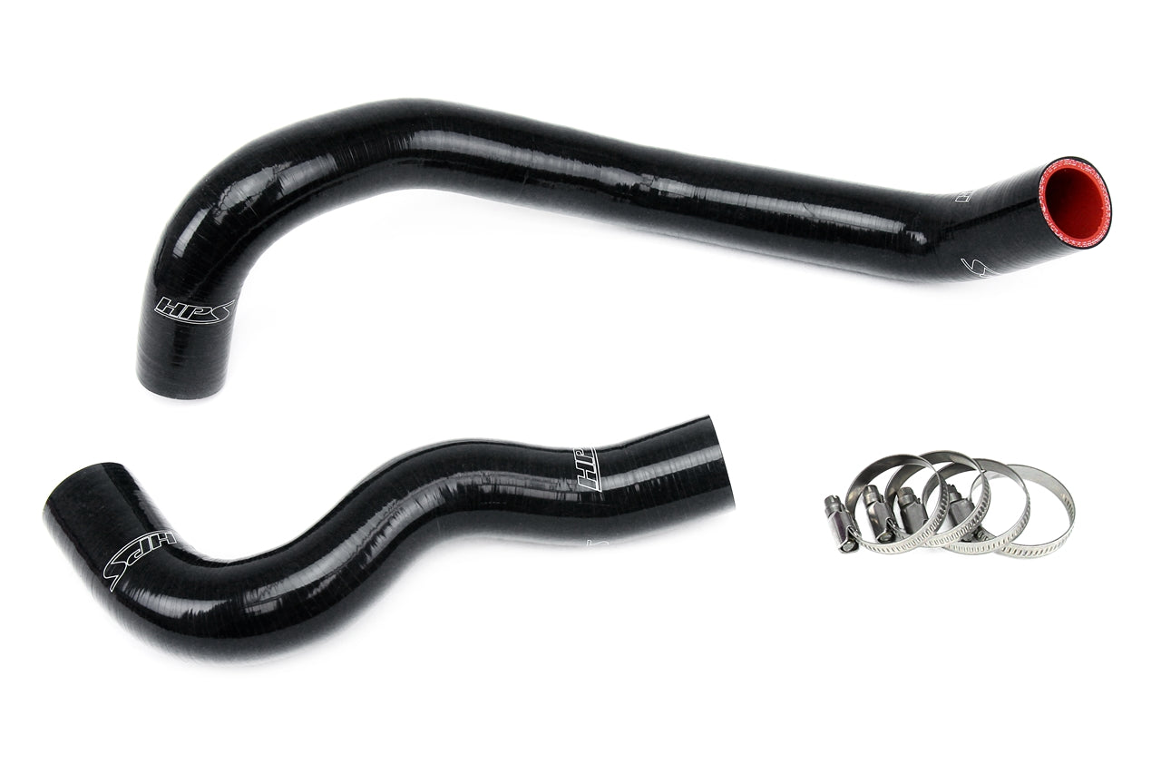 HPS Reinforced Black Silicone Radiator Hose Kit Coolant Nissan 07-08 350Z VQ35HR 57-1438-BLK