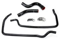 HPS Black Reinforced Silicone Radiator + Heater Hose Kit Coolant Jeep 01-04 Grand Cherokee WJ 4.7L V8 57-1449-BLK