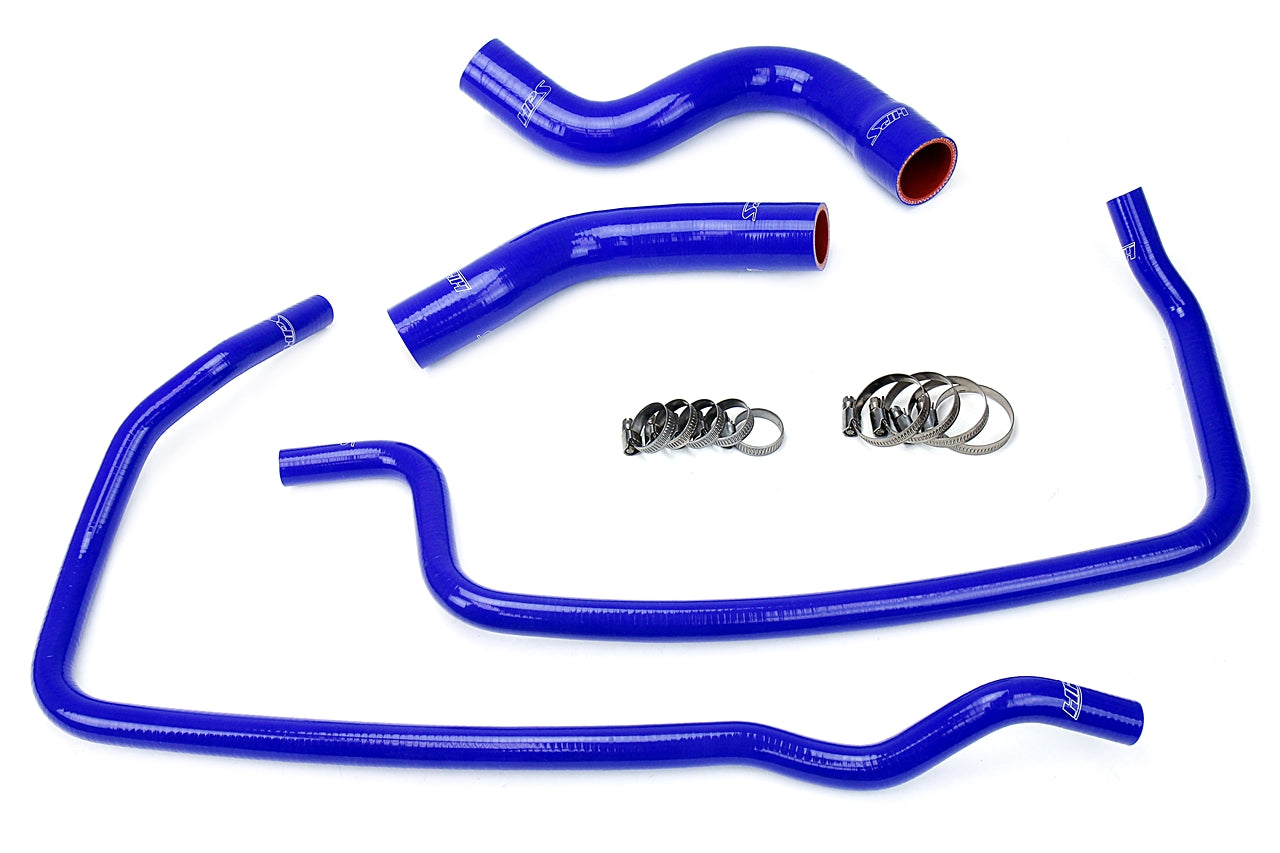 HPS Blue Reinforced Silicone Radiator + Heater Hose Kit Coolant Jeep 01-04 Grand Cherokee WJ 4.7L V8 57-1449-BLUE