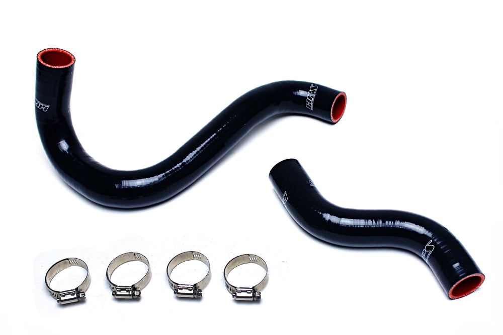 HPS Reinforced Black Silicone Radiator Hose Kit Coolant Datsun 74-78 260Z 57-1451-BLK