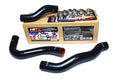 HPS Black Reinforced Silicone Radiator Hose Kit Coolant Ford 08-10 F250 Superduty Powerstroke 6.4L Diesel 57-1457-BLK