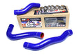 HPS Blue Reinforced Silicone Radiator Hose Kit Coolant Ford 08-10 F250 Superduty Powerstroke 6.4L Diesel 57-1457-BLUE