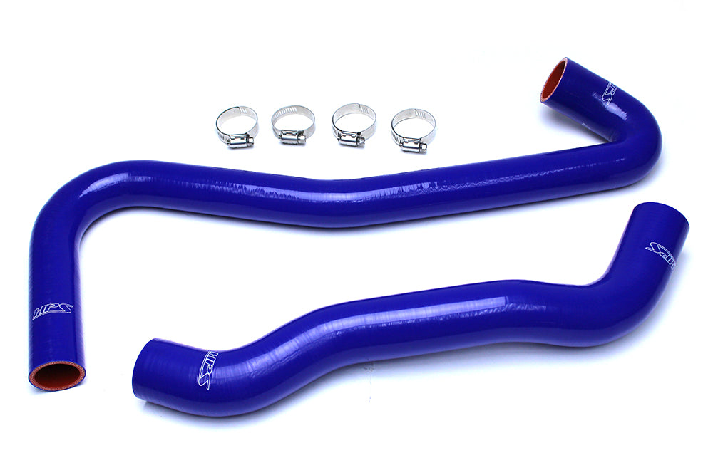 HPS Blue Reinforced Silicone Radiator Hose Kit Coolant Jeep 09-10 Grand Cherokee SRT8 6.1L V8 WK1 57-1460-BLUE