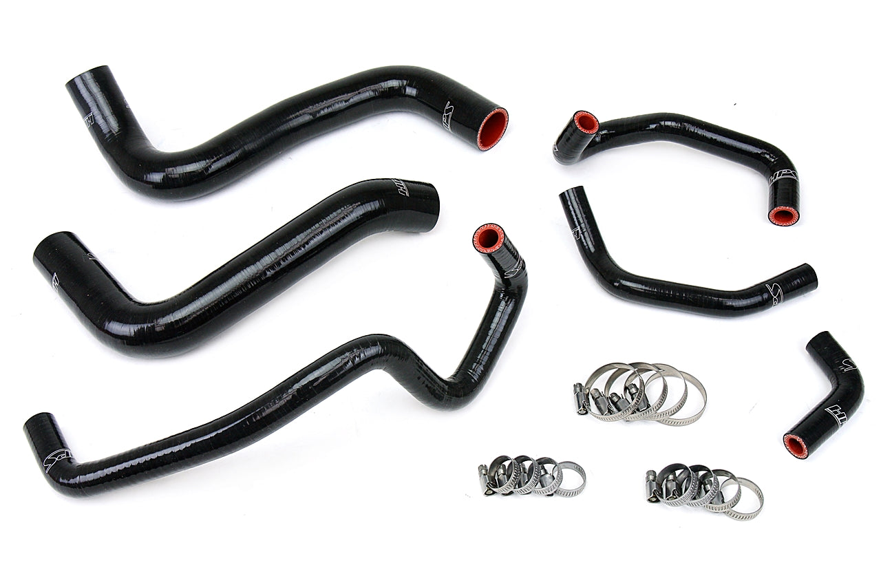 HPS Black Silicone Radiator + Heater Hose Kit 2003-2009 Toyota 4Runner 4.7L V8 57-1467-BLK