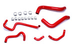 HPS Red Reinforced Silicone Radiator Hose + Heater Hose Kit Coolant Lexus 03-09 GX470 4.7L V8 57-1467-RED