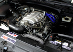 HPS Blue Reinforced Silicone Heater Hose Kit Coolant Toyota 03-09 4Runner 4.7L V8 57-1467H-BLUE Installed