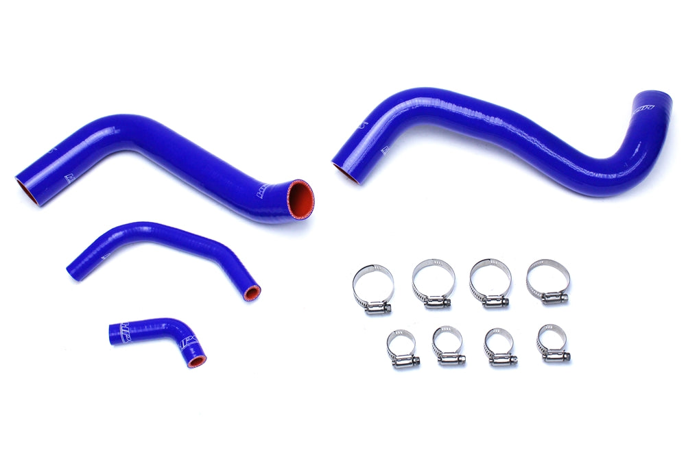 HPS Blue Reinforced Silicone Radiator Hose Kit Coolant Lexus 03-09 GX470 4.7L V8 57-1467R-BLUE