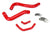 HPS Red Silicone Radiator Hose Kit 2003-2009 Lexus GX470 4.7L V8 57-1467R-RED