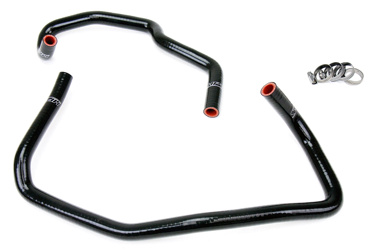 HPS Black Silicone Heater Hose Kit 2007-2009 Toyota FJ Cruiser 4.0L V6 57-1468-BLK
