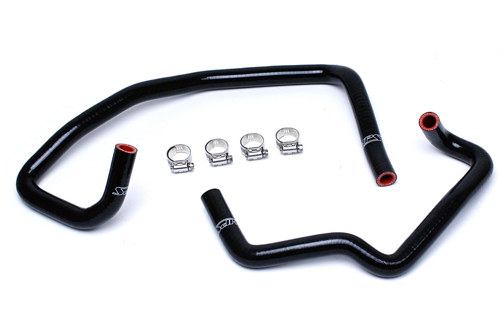HPS Reinforced Black Silicone Heater Hose Kit Coolant Toyota 07-09 FJ Cruiser 4.0L V6 57-1468-BLK