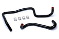 HPS Black Reinforced Silicone Heater Hose Kit Coolant Jeep 06-10 Grand Cherokee WK1 SRT8 6.1L V8 57-1471-BLK