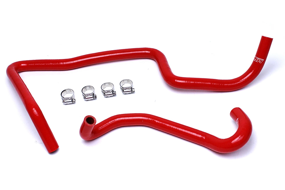 HPS Red Reinforced Silicone Heater Hose Kit Coolant Jeep 06-10 Commander 5.7L V8 Without Rear A/C 57-1471-RED