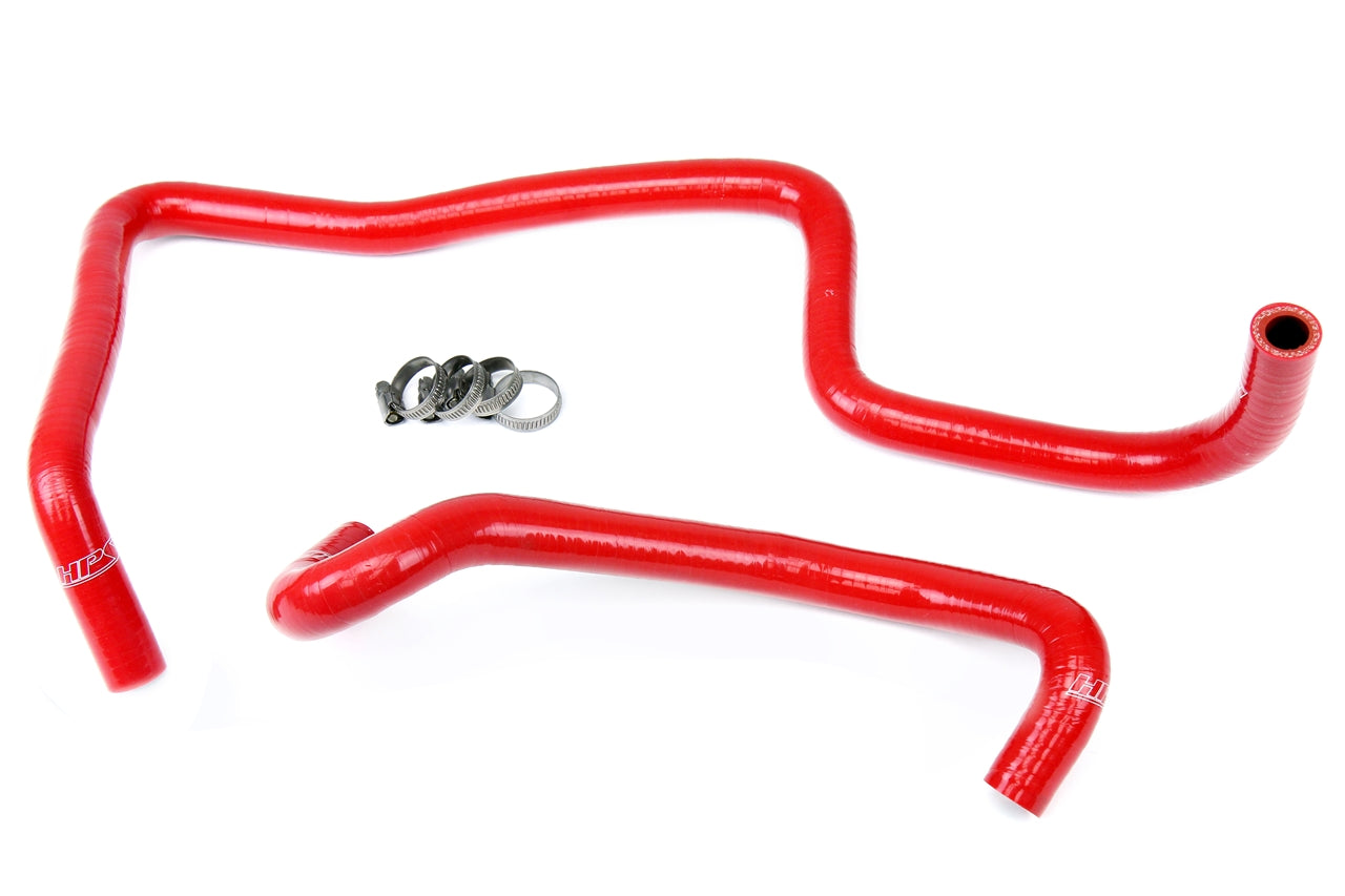 HPS Red Silicone Heater Hose Kit 2006-2010 Jeep Commander 5.7L V8 Without Rear A/C 57-1471-RED