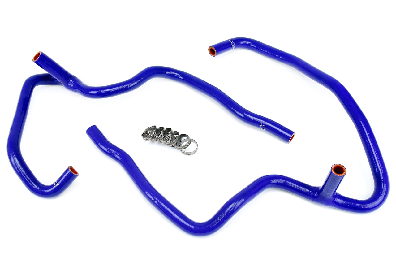 HPS Blue Silicone Heater Hose Kit 2006-2010 Jeep Commander 5.7L V8 Rear A/C 57-1472-BLUE