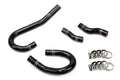 HPS Black Silicone Heater Hose Kit 2012-2015 Jeep Grand Cherokee WK2 SRT8 SRT 8 6.4L 57-1473-BLK