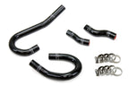 HPS Black Silicone Heater Hose Kit 2012-2015 Jeep Grand Cherokee WK2 SRT8 SRT 8 6.4L 57-1473-BLK