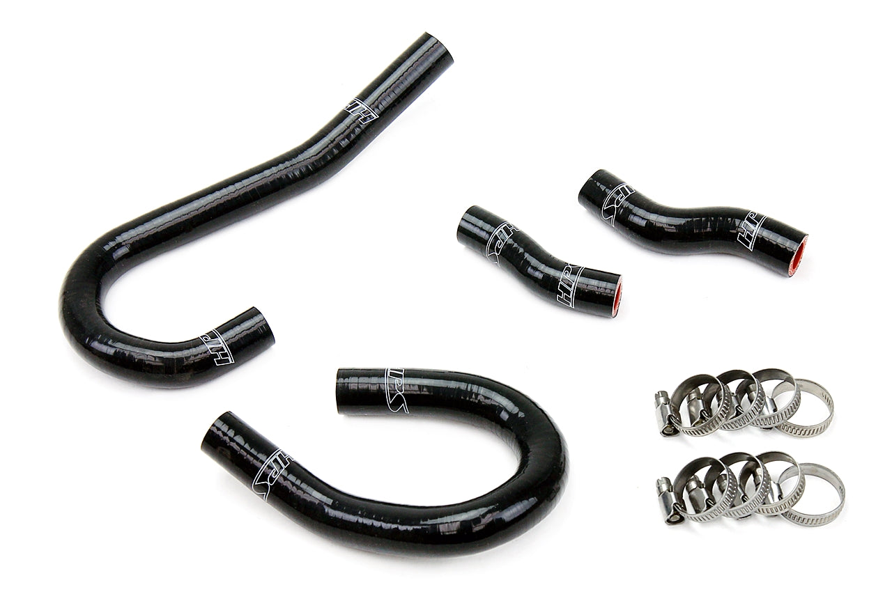 HPS Black Silicone Heater Hose Kit 2012-2015 Jeep Grand Cherokee WK2 SRT8 SRT 8 6.4L 57-1473-BLK