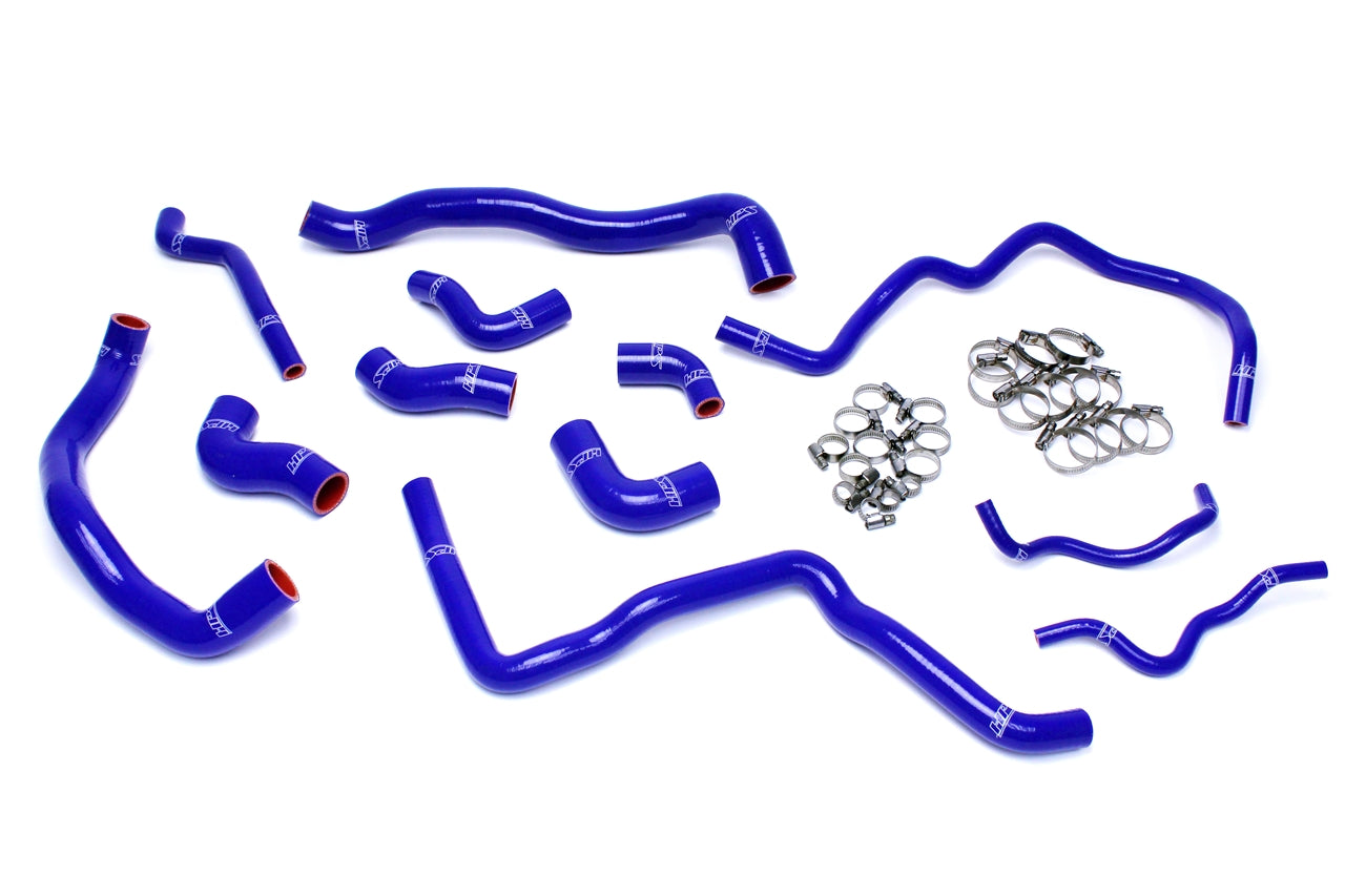 HPS Blue Silicone Radiator and Ancillary Hose Kit 2006-2008 Volkswagen GTI 2.0T Turbo FSI 57-1476-BLUE