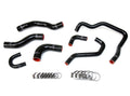 HPS Reinforced Black Silicone Radiator + Heater Hose Kit Coolant Toyota 89-95 Pickup 22RE Non Turbo EFI LHD 57-1478-BLK