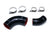 HPS Black Silicone Intercooler Hose Kit 2007-2013 Mazda Mazdaspeed 3 MZ3 2.3L Turbo 57-1486-BLK