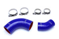HPS Blue Reinforced Silicone Intercooler Hose Kit Mazda 07-13 Mazdaspeed 3 2.3L Turbo 57-1486-BLUE