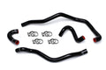 HPS Black Silicone Heater Hose Kit 2001-2006 BMW E46 M3 57-1487-BLK