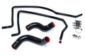 HPS Black Reinforced Silicone Radiator + Heater Hose Kit Dodge 04-06 Ram 1500 SRT-10 8.3L V10 57-1498-BLK