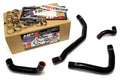 HPS Black Reinforced Silicone Radiator Coolant Hose Kit (4pc set) rear engine Toyota 90-99 MR2 3SGTE Turbo 57-1500-BLK