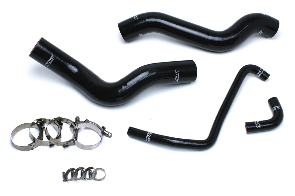 HPS Reinforced Black Silicone Radiator Hose Kit Coolant Dodge 13-14 Viper SRT-10 8.4L V10 57-1503R-BLK