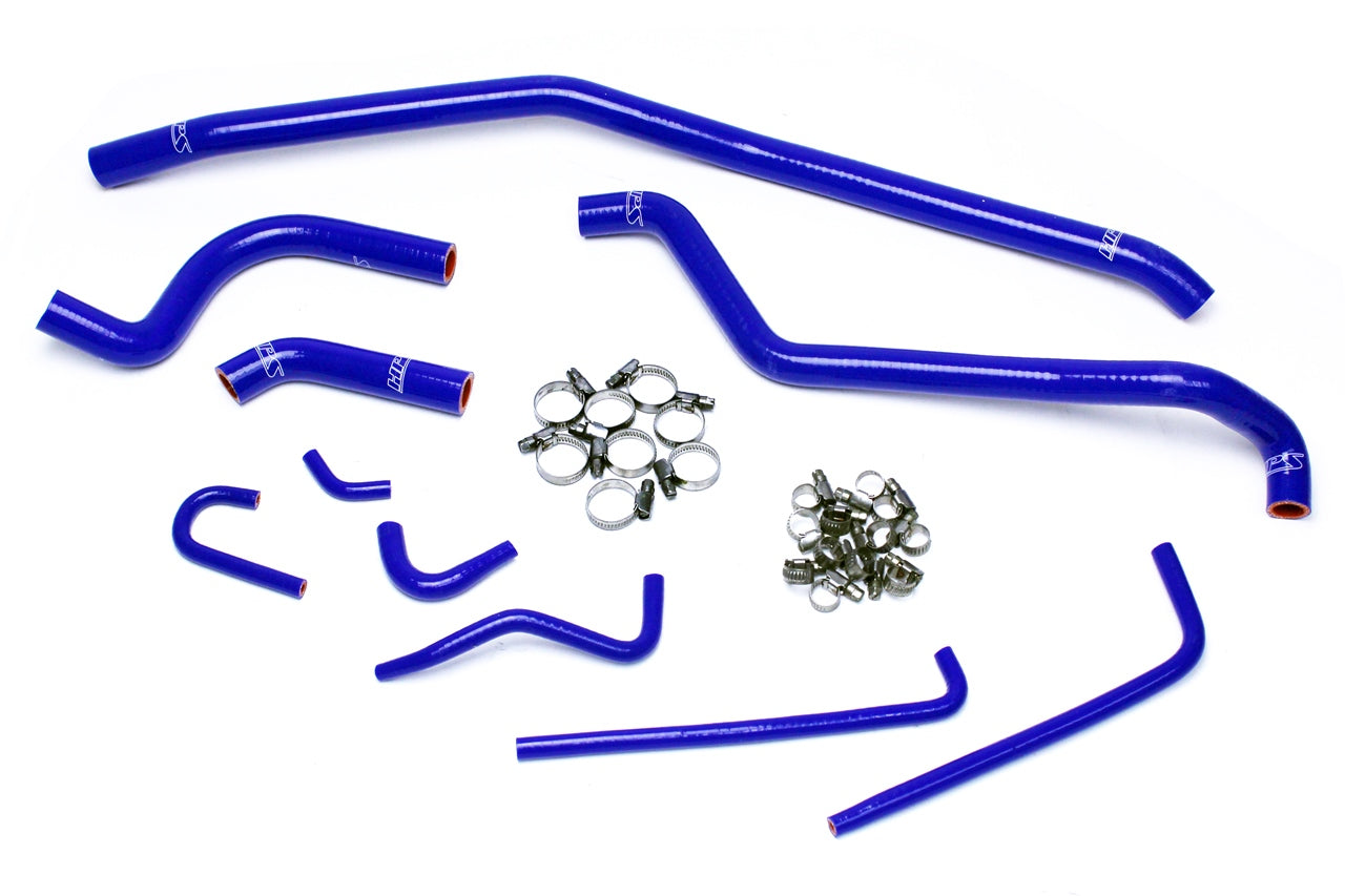 HPS Blue Silicone Radiator Hose Kit 2004-2009 Kawasaki KFX700 57-1504-BLUE