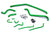 HPS Green Silicone Radiator Hose Kit 2004-2009 Kawasaki KFX700 57-1504-GRN